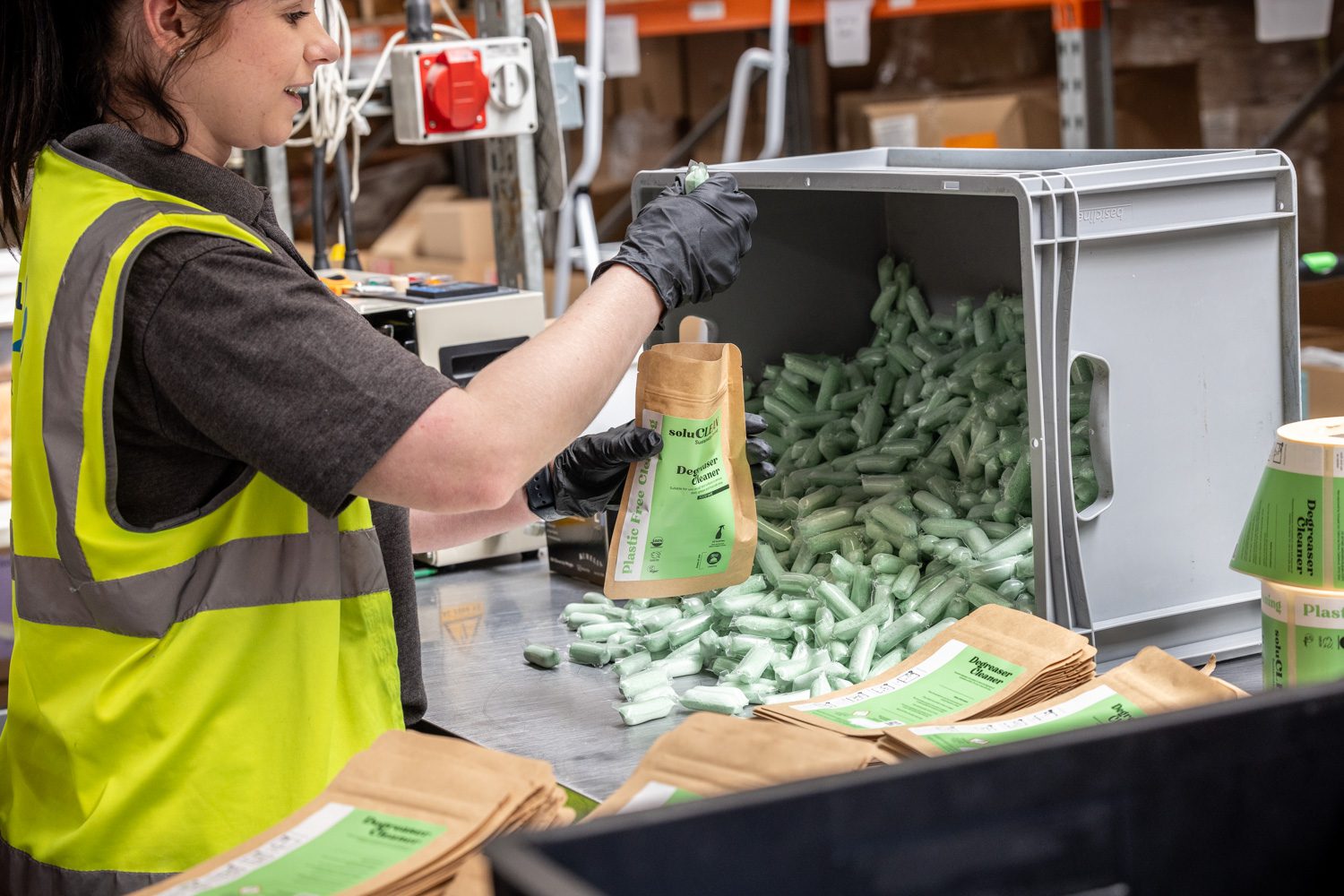 Water Soluble Packaging - Solupak